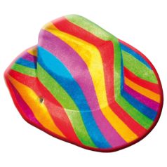 Pride - kapelusz kowbojski - tęczowy