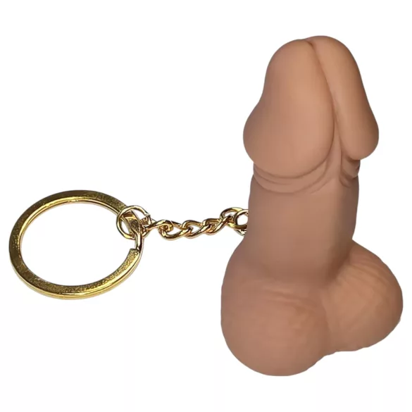 Diverty - brelok penis - realistyczny kształt - kolor naturalny