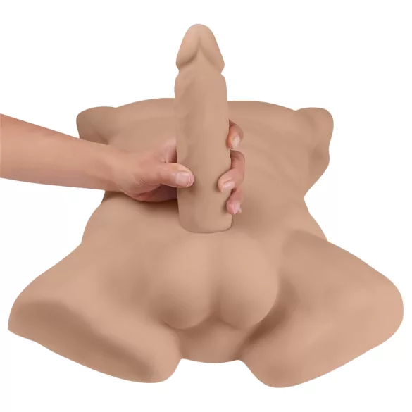 Silexd Apollo - masturbator męski - tors - ciemny odcień skóry