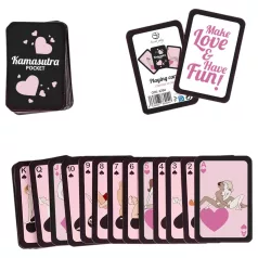   Secret Play Pocket Kamasutra - talia kart z pozycjami seksualnymi (54 karty)