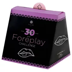   Secret Play 30 Day Foreplay Challenge - gra karciana z wyzwaniami wstępnymi (angielski, hiszpański)