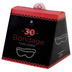   Secret Play 30 Day Bondage Challenge - gra karciana wyzwanie bondage (angielski, hiszpański)