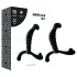 Addicted Toys - masażer prostaty i krocza (czarny) - 11,3 cm