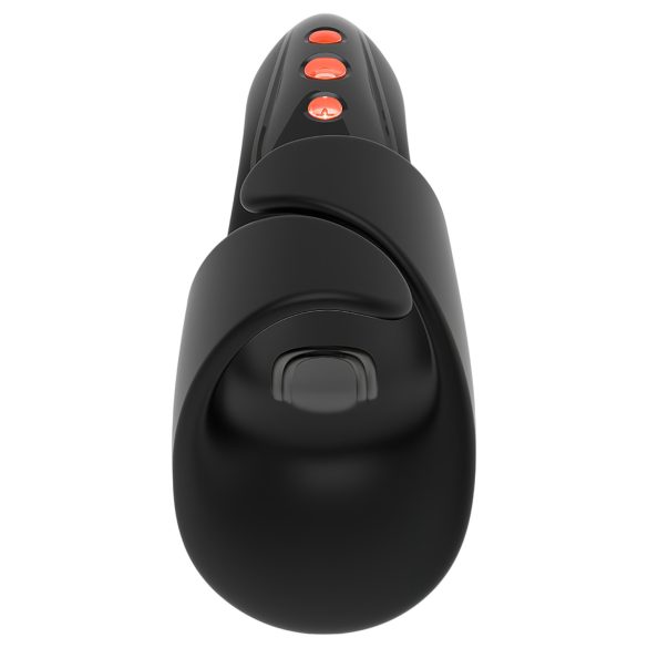 JamyJob - wibrator na żołądź pulsacyjny - silikon czarny