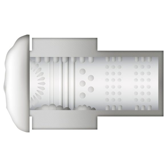 JamyJob - masturbator męski z ruchem góra-dół i wibracjami - czarny