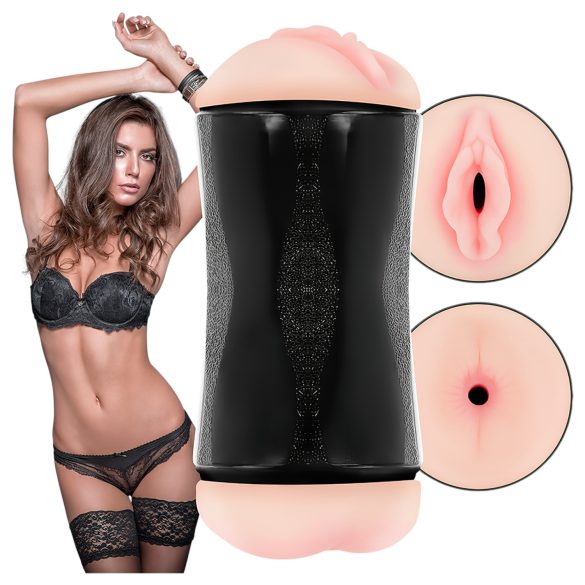 JamyJob - masturbator wagina i anus - realistyczny - kolor cielisty