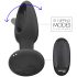 Addicted Toys - wibrator analny z ruchomym językiem - czarny