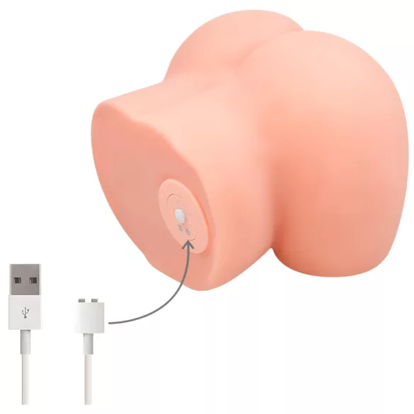 First Time Ariana - realistyczny, wibrujący masturbator w kształcie dziewicy (naturalny)
