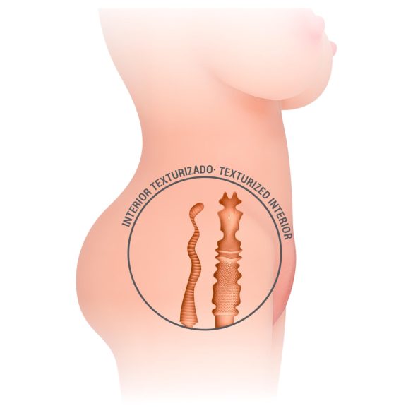 Intense Deep Touch Jesse - masturbator tors naturalistyczny dla mężczyzn