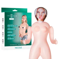   Intense Dolls Nicole - lalka dmuchana - sex lalka - tworzywo sztuczne