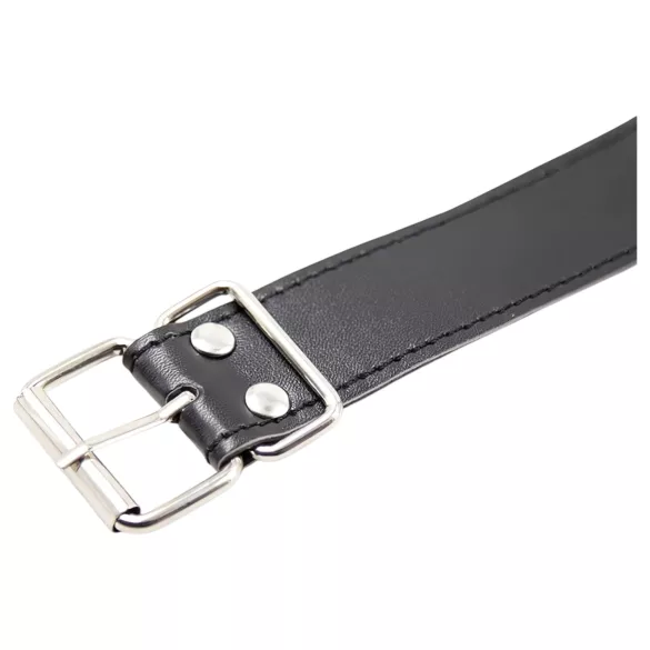 Latetobed - knebel z otworem na usta - czarny