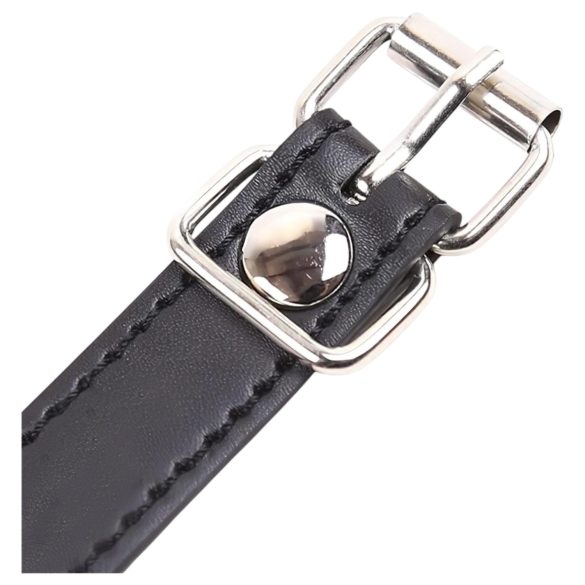 Latetobed - knebel do ust w kształcie ust - silikonowy - czarny