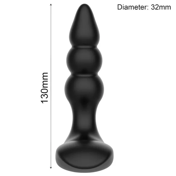 AfterDark - masażer prostaty wibracyjny - czarny