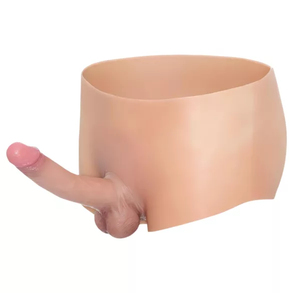 INTOYOU - strap-on realistyczny penis - silikonowy - kolor naturalny