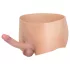 INTOYOU - strap-on realistyczny penis - silikonowy - kolor naturalny