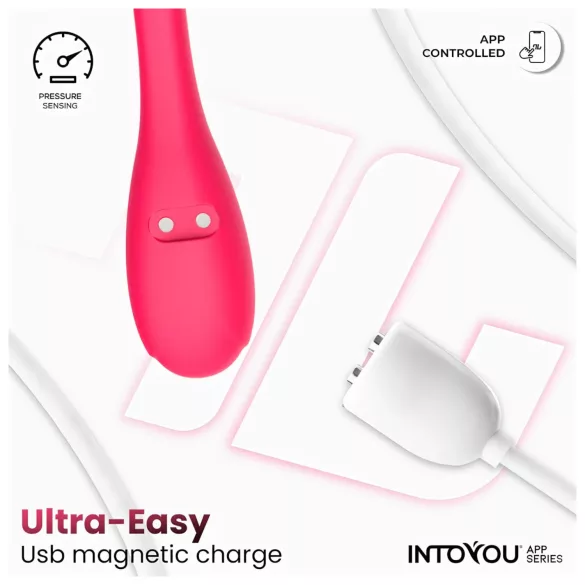 INTOYOU Kyra Pelvic - wibrująca kulka gejszy sterowana aplikacją (różowa)