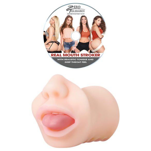 Zero Tolerance - sztuczne usta realistyczne - natualny kolor