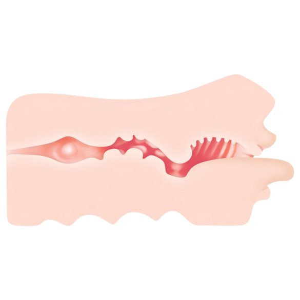 Zero Tolerance - sztuczne usta realistyczne - natualny kolor