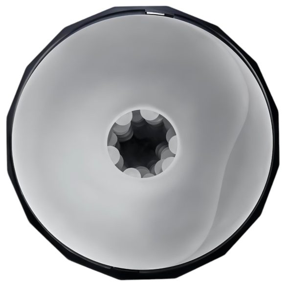 Playboy Solo Stroker - czarny akumulatorowy masturbator ssący