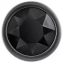 Evolved Black Gem - zestaw metalowych korków analnych - czarny kryształ