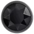 Evolved Black Gem - zestaw metalowych korków analnych - czarny kryształ
