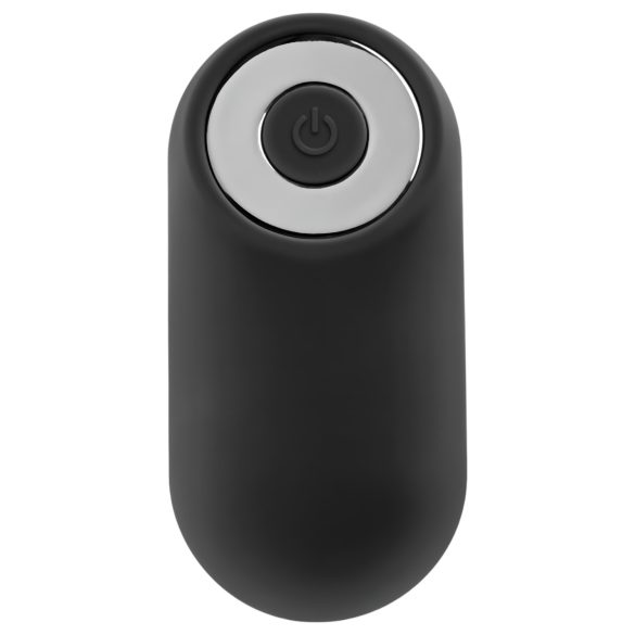 Playboy - wibrator analny z funkcją posuwistą - akumulatorowy - czarny