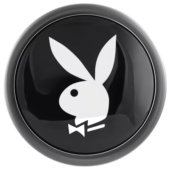 Playboy Tux - korek analny - mały - srebrny