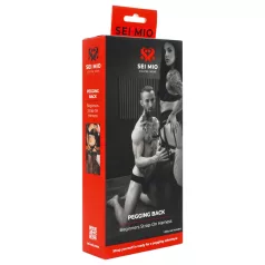 Sei Mio - strap-on do jaskini - czarny