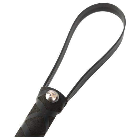 Sei Mio - pejcz erotyczny - skóra sztuczna - czarny