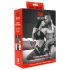 Sei Mio - strap-on dildo z uprzężą - 15 cm (czarny)