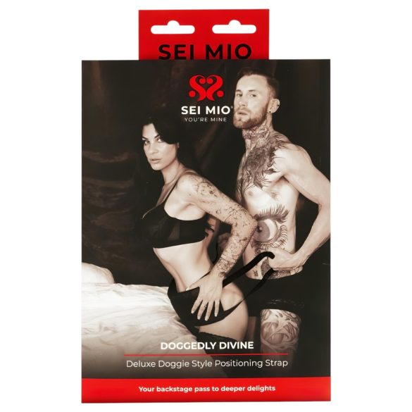 Sei Mio - pozycjoner do pozycji pieska - czarny