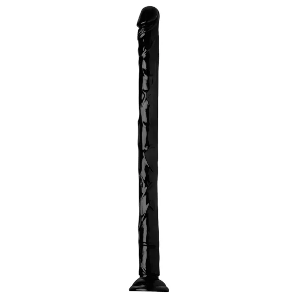 Hosed Anal Snake 19 - dildo analne z przyssawką - czarny