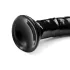 Hosed Anal Snake 19 - dildo analne z przyssawką - czarny