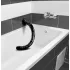 Hosed Anal Snake 19 - dildo analne z przyssawką - czarny