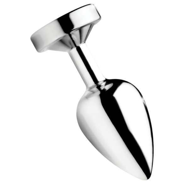 Booty Sparks - korek analny świecący - duży - srebrny