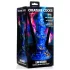 Creature Cocks Kraken - dildo spiralne ośmiornica - 21 cm - złoto-niebieski