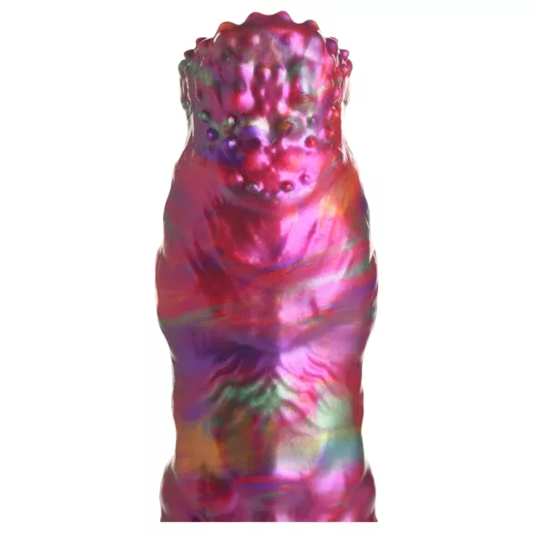 Creature Cocks Larva - dildo ovipozytor kosmita - silikon tęczowy