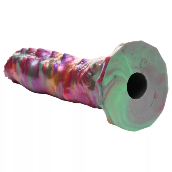 Creature Cocks Larva - dildo ovipozytor kosmita - silikon tęczowy