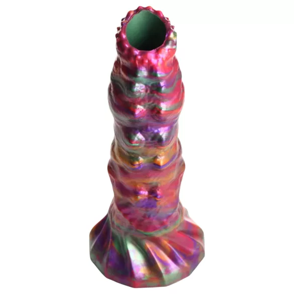 Creature Cocks Larva - dildo ovipozytor kosmita - silikon tęczowy