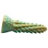 Dildo Stegosaurus Creature Cocks - silikonowy - 20 cm (zielony)