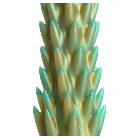 Creature Cocks - dildo realistyczny dinozaura - silikonowy - 20 cm - zielony