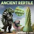 Creature Cocks - dildo realistyczny dinozaura - silikonowy - 20 cm - zielony