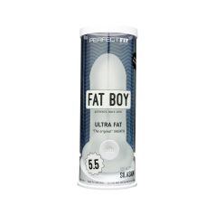   Fat Boy Original Ultra Fat - nakładka na penisa - 15 cm - biały