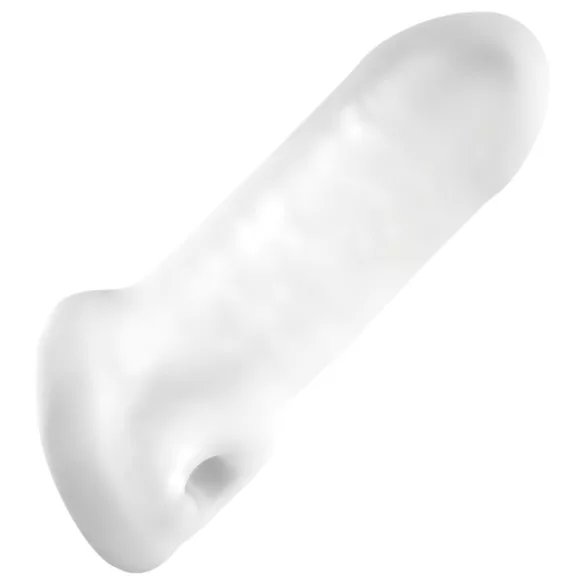 Perfect Fit - Fat Boy Original Ultra Fat - nakładka na penisa (15 cm, biała)