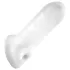 Perfect Fit - Fat Boy Original Ultra Fat - nakładka na penisa (15 cm, biała)