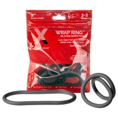 Perfect Fit - pierścień na penisa - cienki, czarny, 22 cm