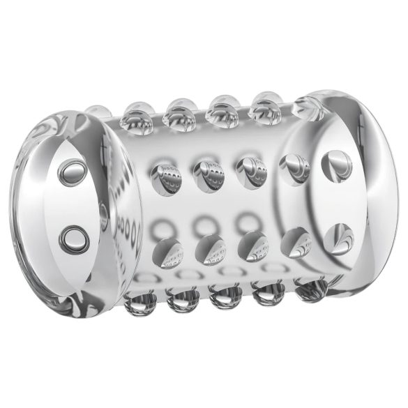 Kryształowo czyste - duże dildo - przezroczyste