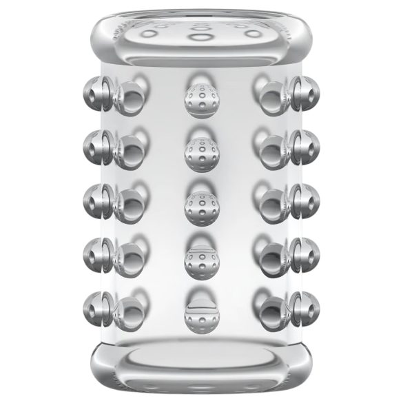 Kryształowo czyste - duże dildo - przezroczyste