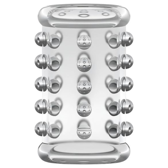 Kryształowo czyste - duże dildo - przezroczyste