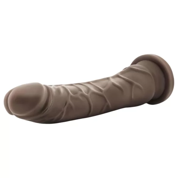 Dr. Skin - realistyczny dildo z przyssawką - brązowy 20,5 cm
